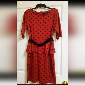 Red Polka Dot Dress